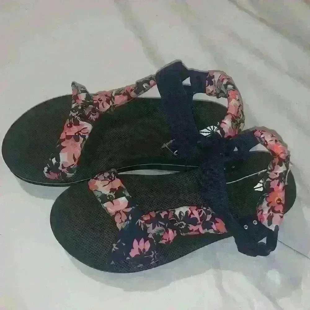O'Rageous Women's Scarf Printed Sport Sandals - Picture 2 of 4